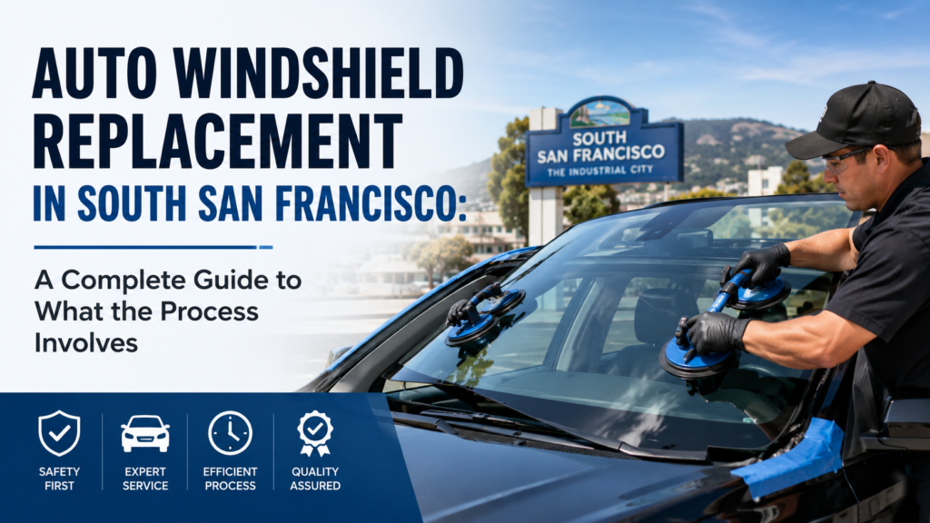 Auto Windshield Replacement in South San Francisco: A Complete Guide to What the Process Involves
